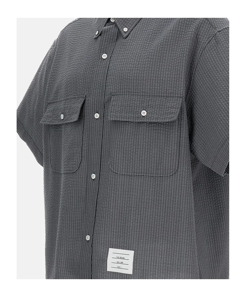 Wool Short-Sleeved Sports Shirt