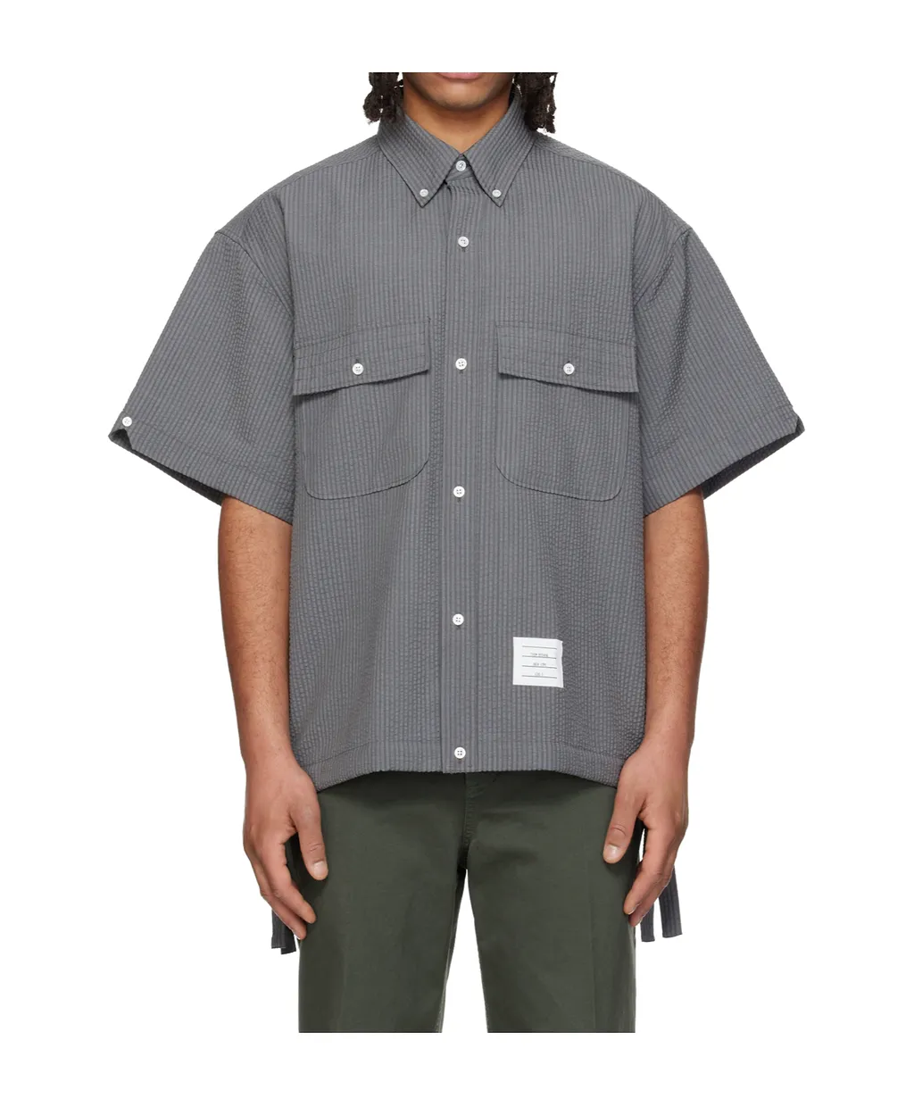 Wool Short-Sleeved Sports Shirt
