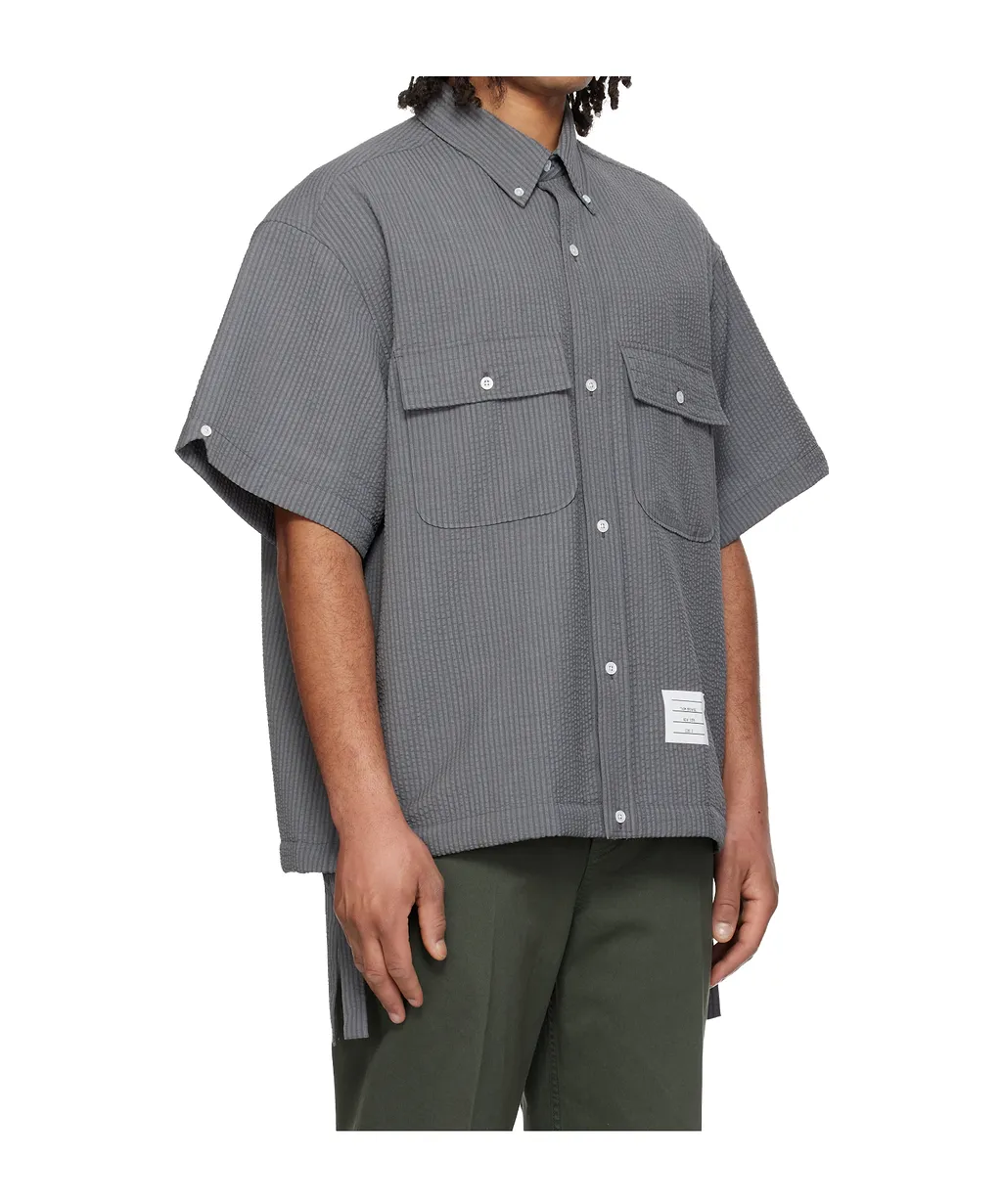 Wool Short-Sleeved Sports Shirt