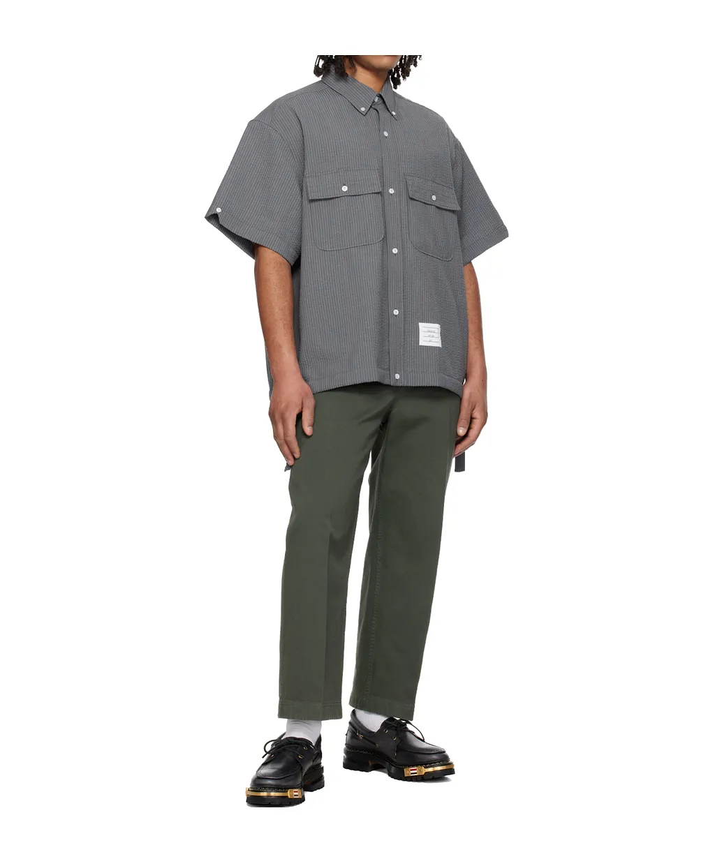 Wool Short-Sleeved Sports Shirt