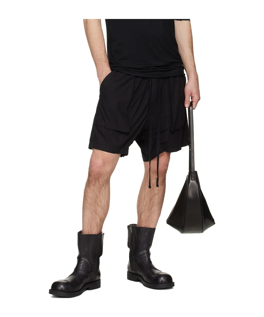 Drawstring Multiple-Pocket Shorts