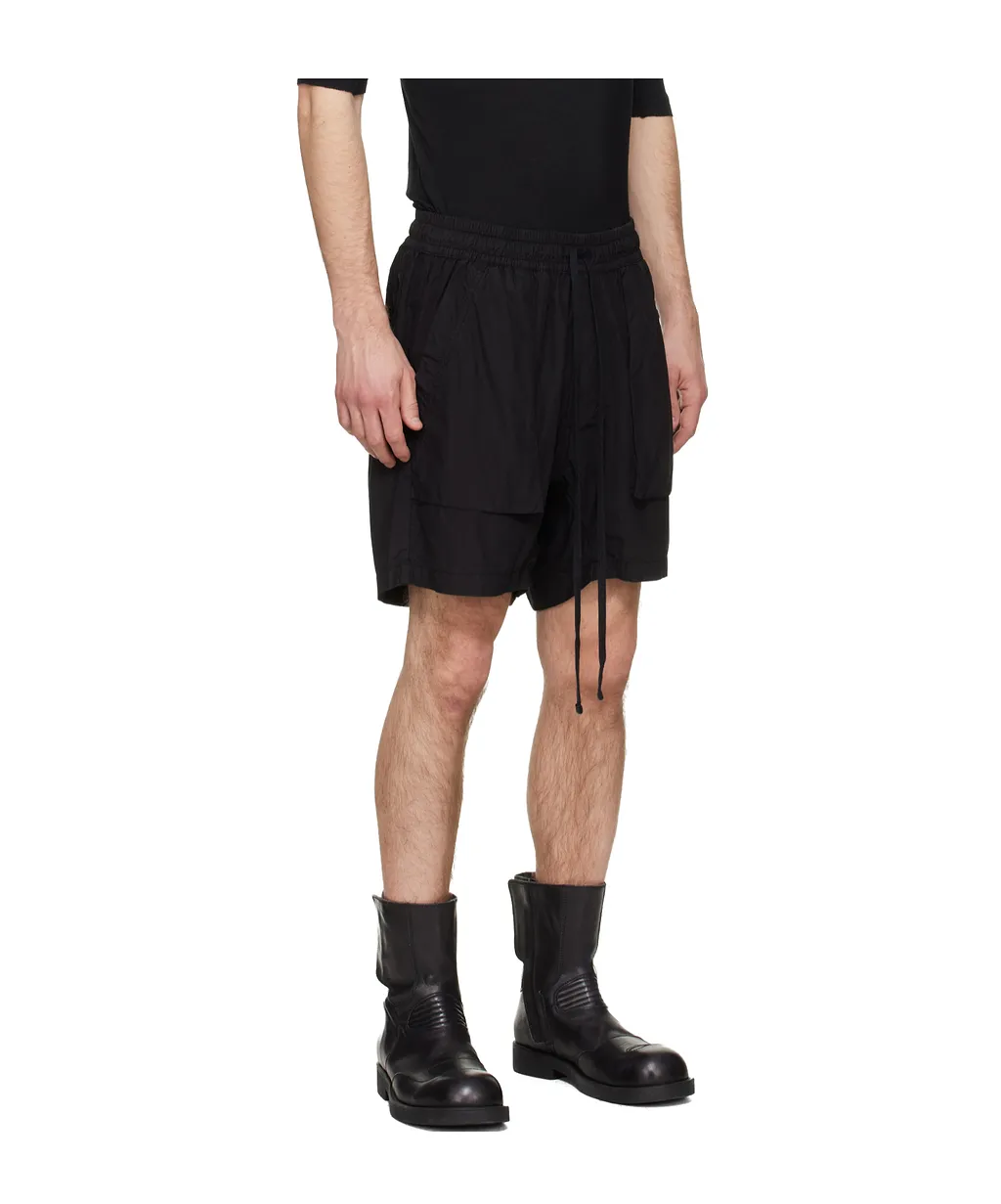 Drawstring Multiple-Pocket Shorts