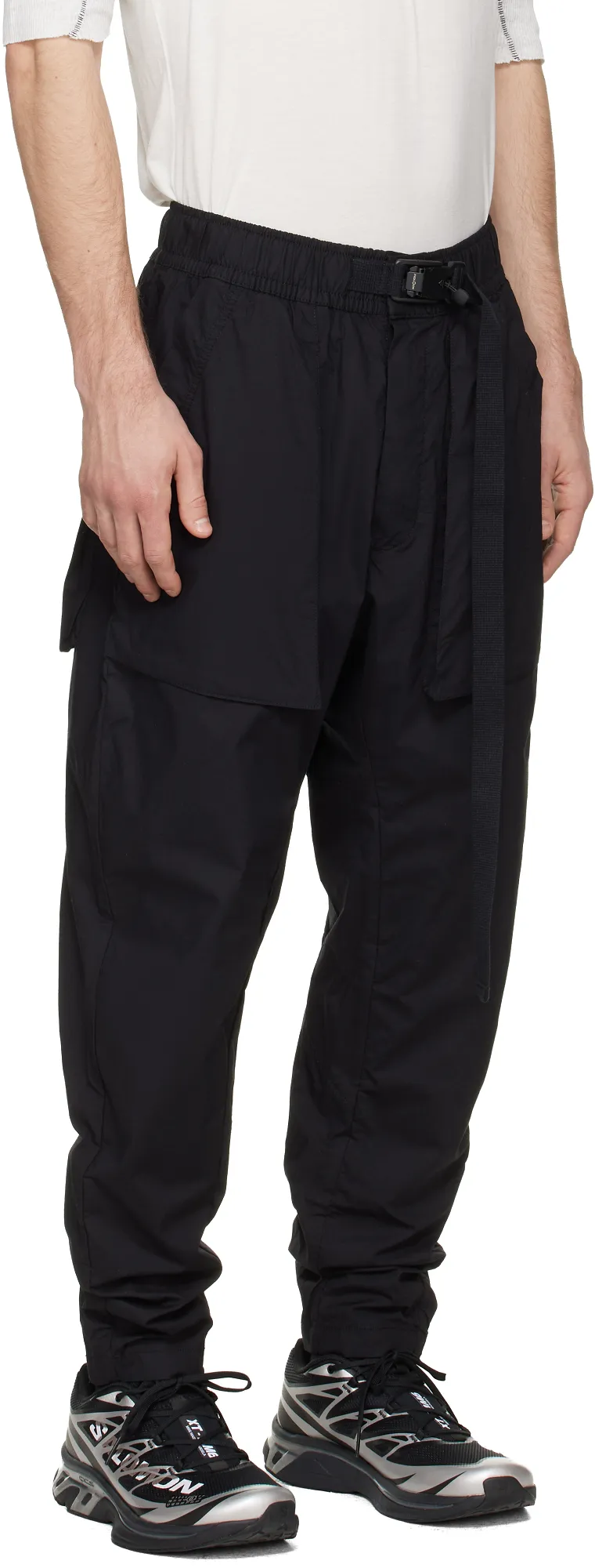 Elastic Waist Casual Pants