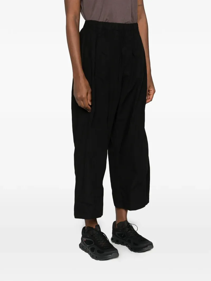 Elasticated-Waistband Trousers