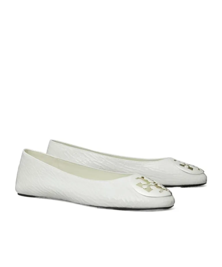 Tory Burch Reva Logo Ballet Flats