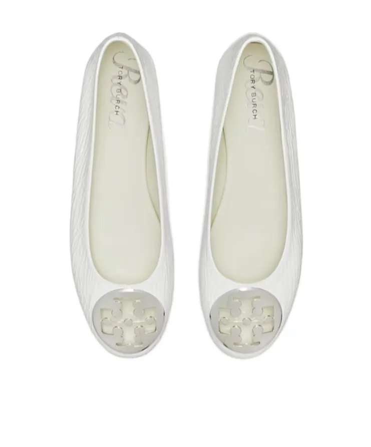 Tory Burch Reva Logo Ballet Flats