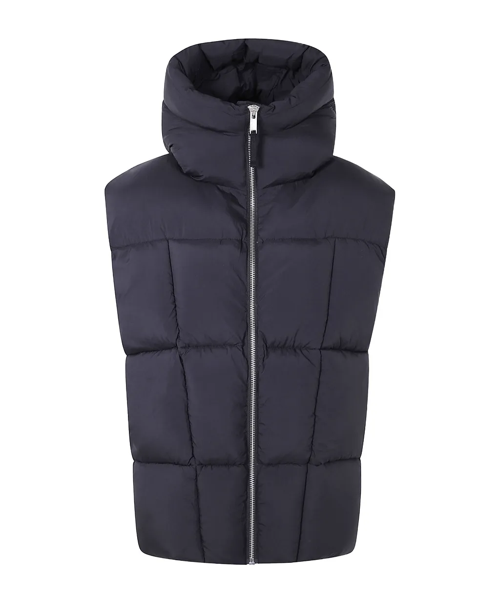 Quilted Hooded Vest