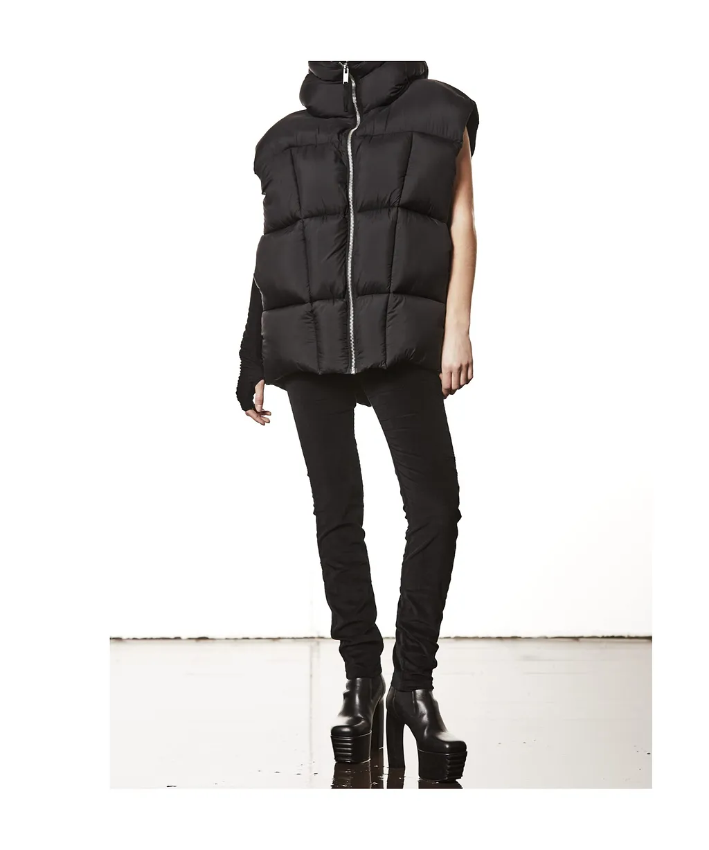 Quilted Hooded Vest
