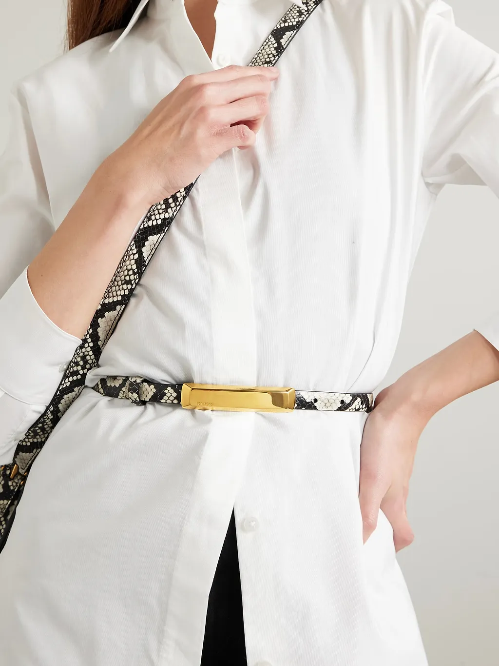 Snake Pattern Belt