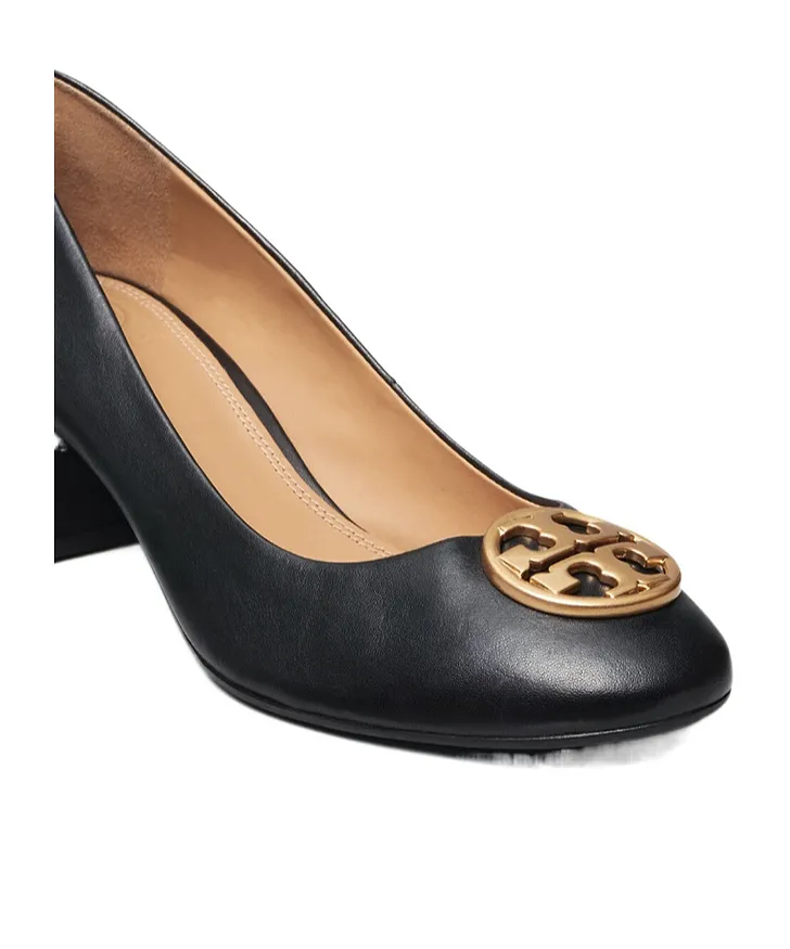Round-Toed High Heels