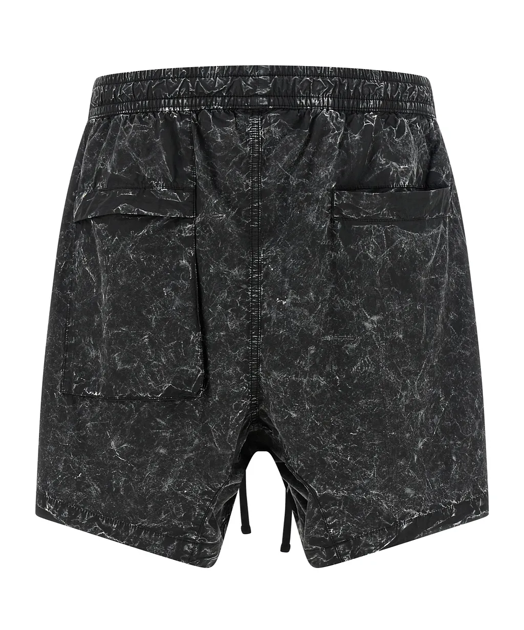 Thom Krom 37 Marble Effect Bermuda Shorts