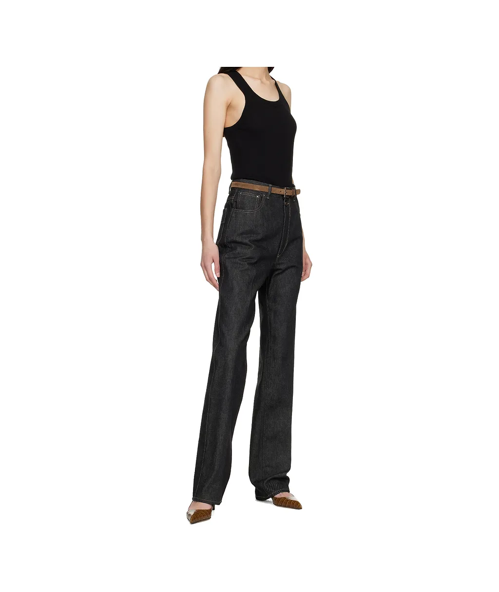 Suede Calf Belt