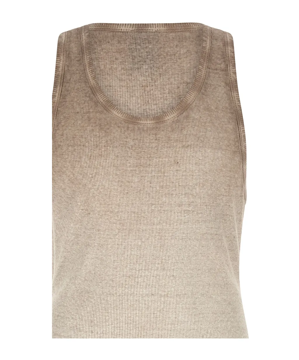 Thom Krom 947 Ribbed Tank Top