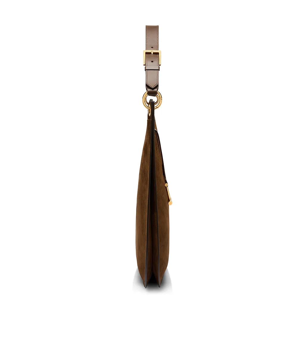 Large T-Signature Shoulder Bag