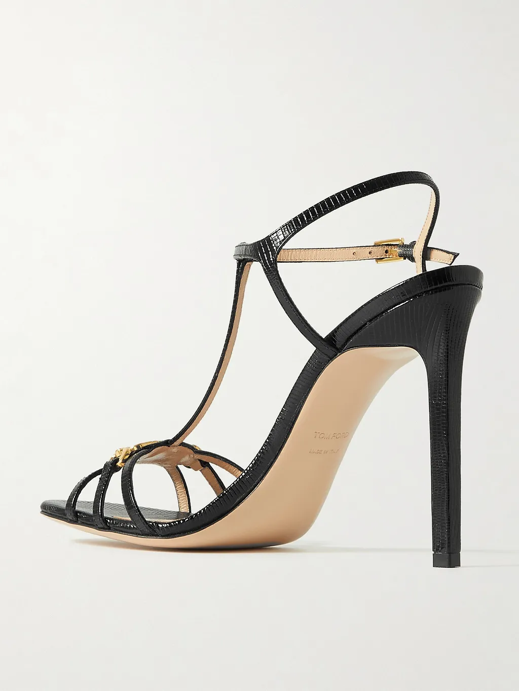 Tom Ford Ankle Strap Heeled Sandals