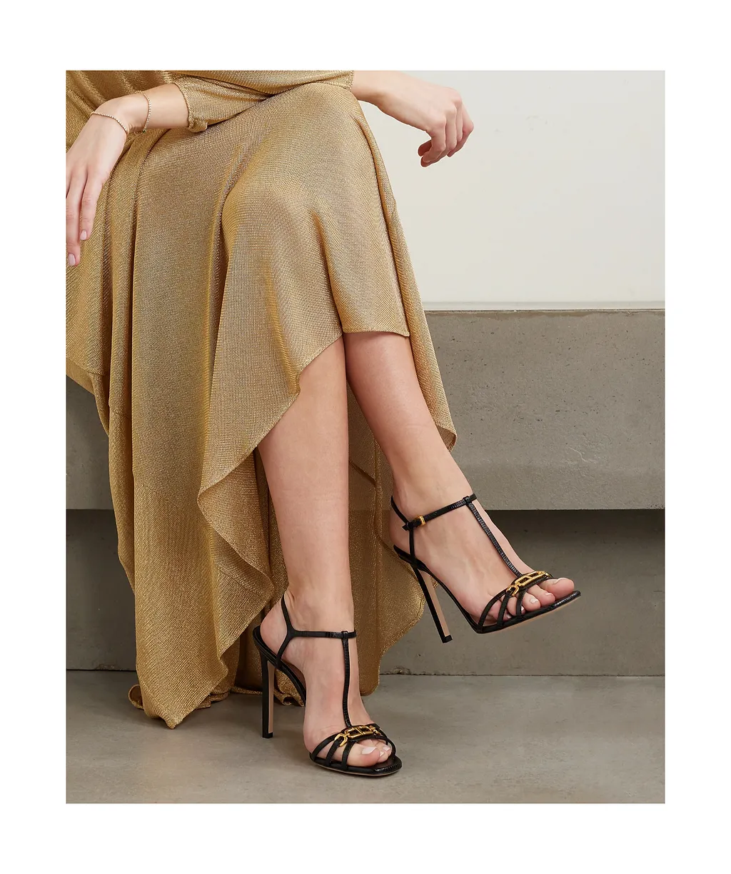 Tom Ford Ankle Strap Heeled Sandals