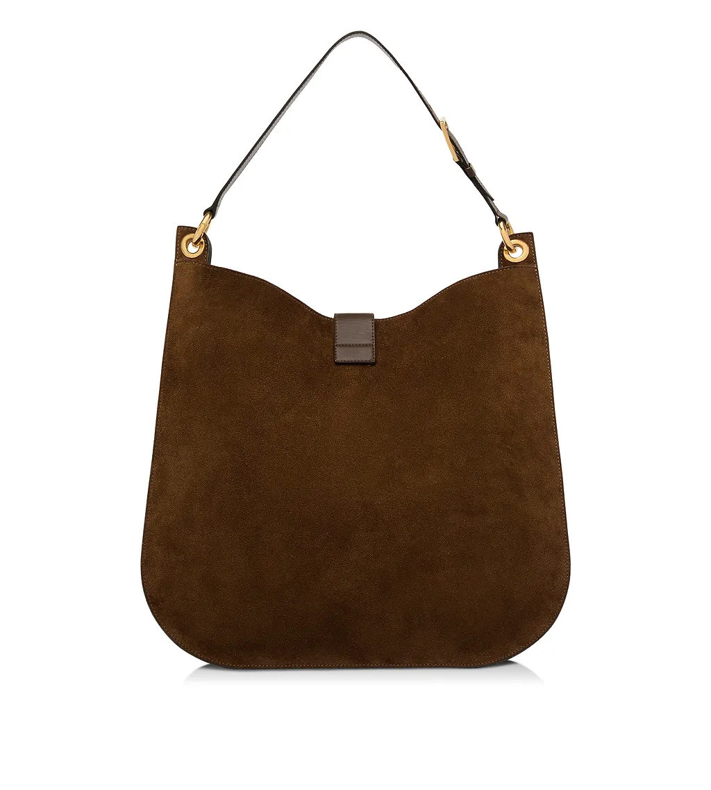Large T-Signature Shoulder Bag