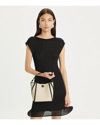 Small Mcgraw Canvas Bucket Bag