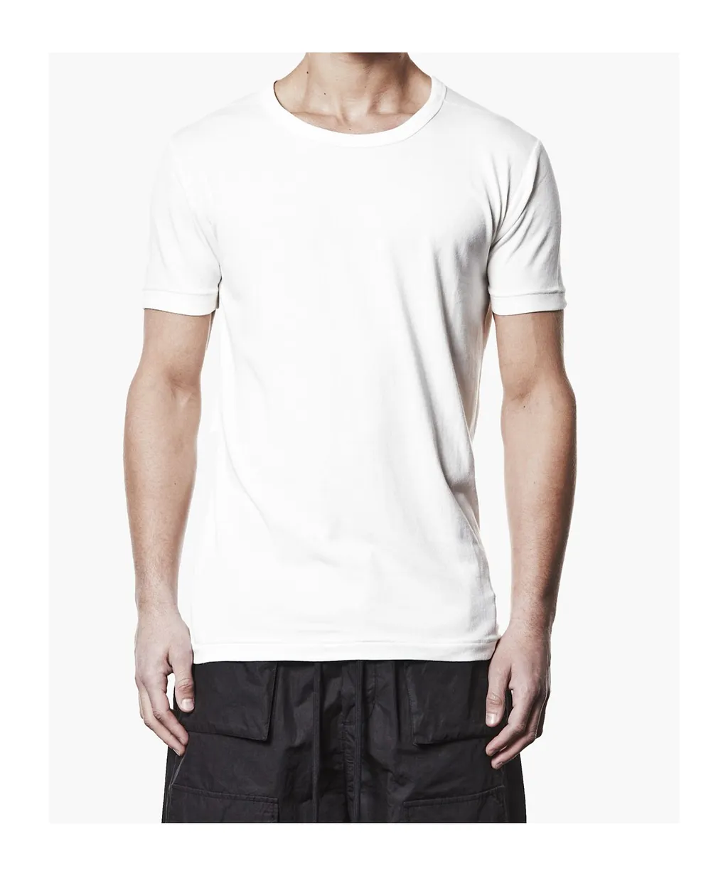 Worked Cotton T-Shirt