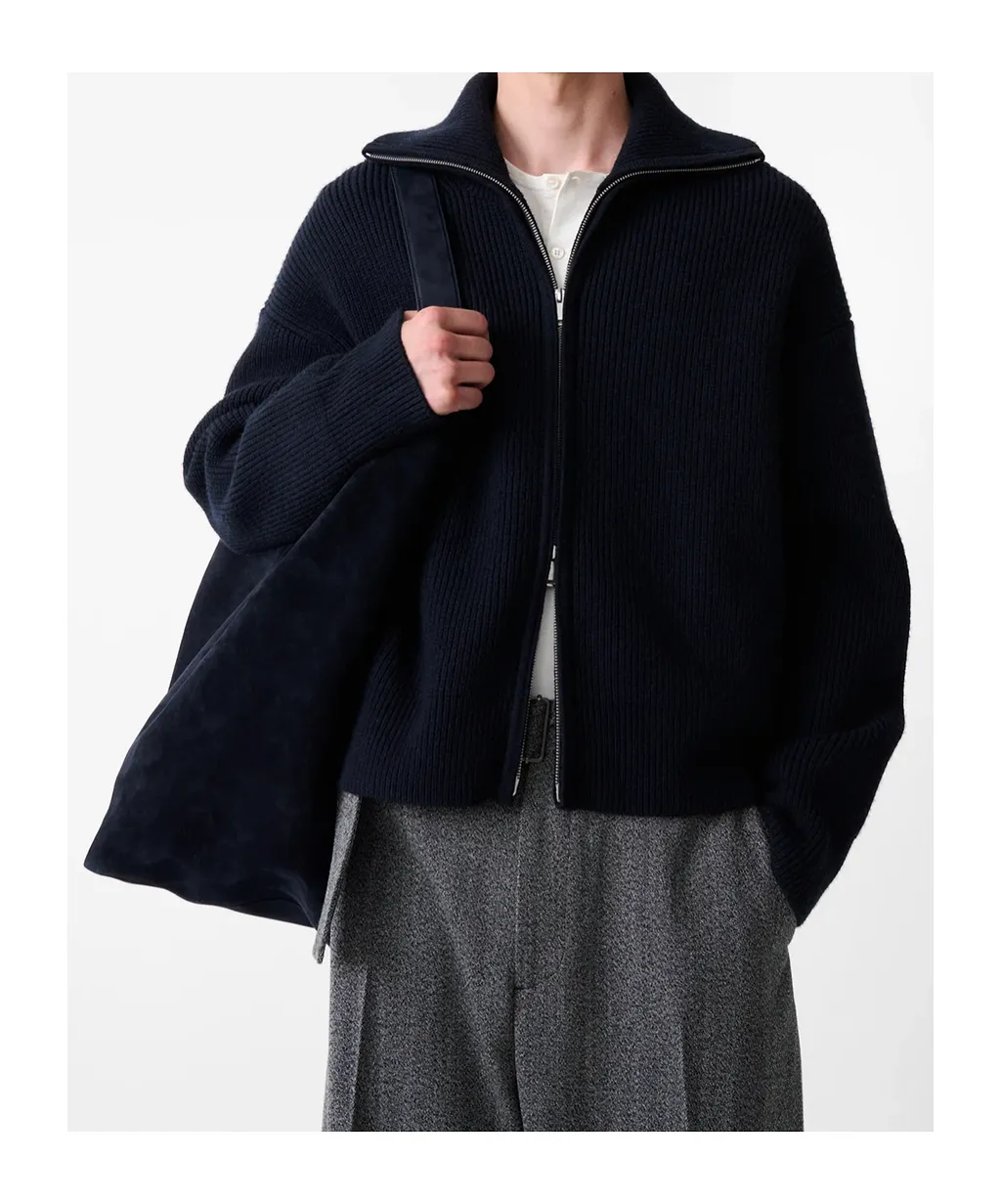 Studio Nicholson Sandos Zip-Up Cardigan