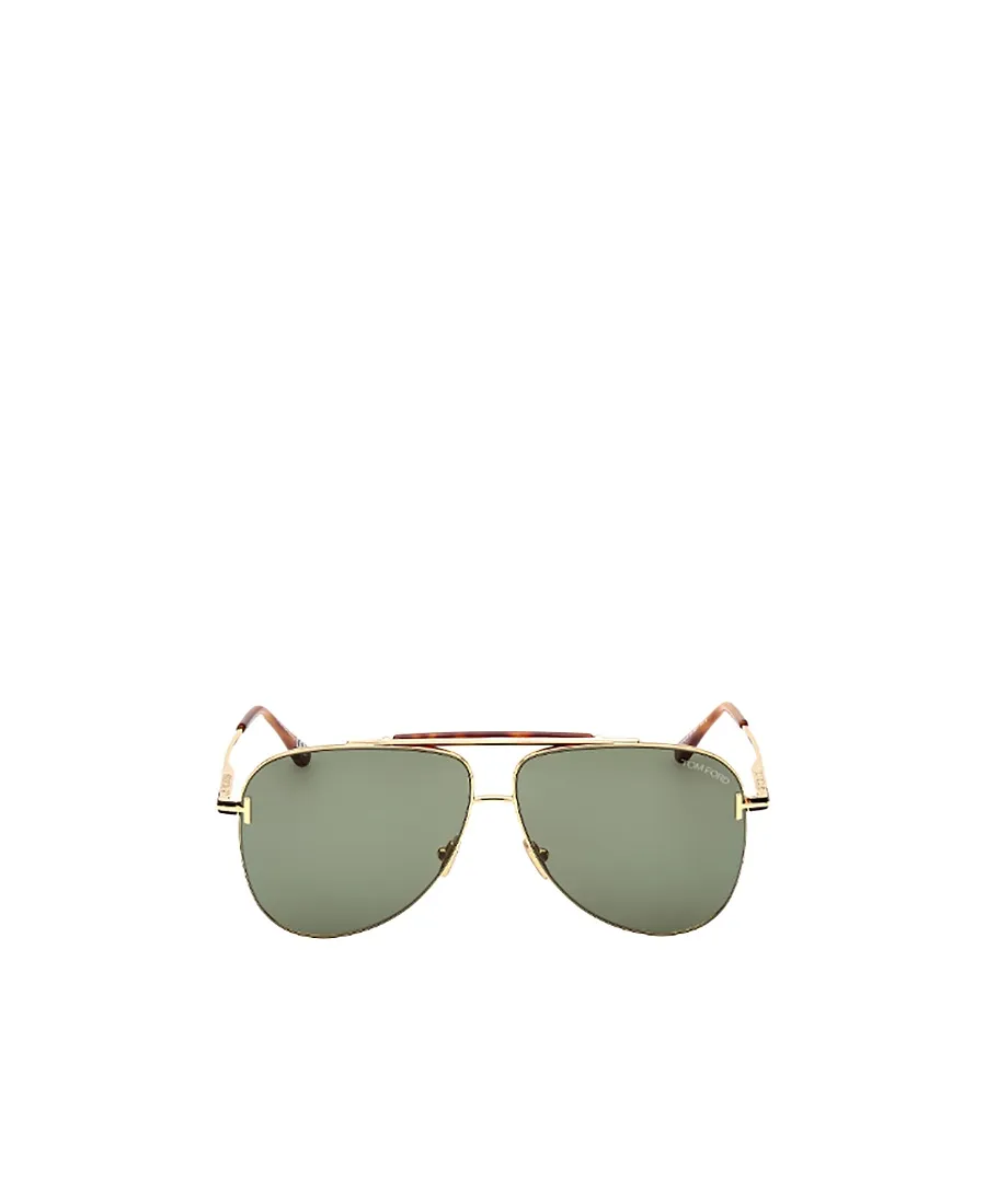 Tom Ford Eyewear Aviator Framed Sunglasses