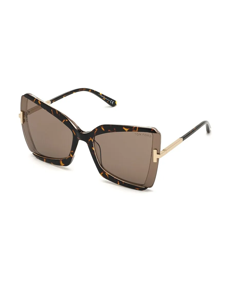 Tom Ford Eyewear Gia Butterfly-Framed Sunglasses