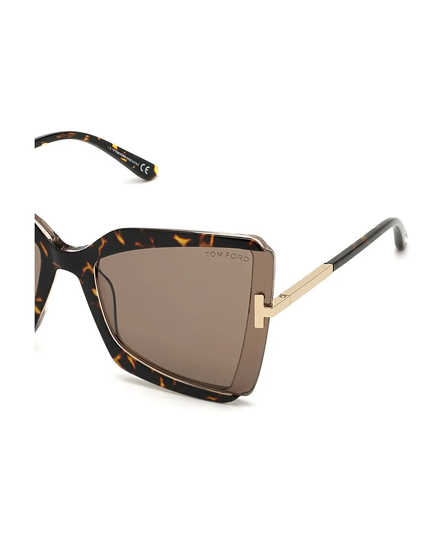 Tom Ford Eyewear Gia Butterfly-Framed Sunglasses