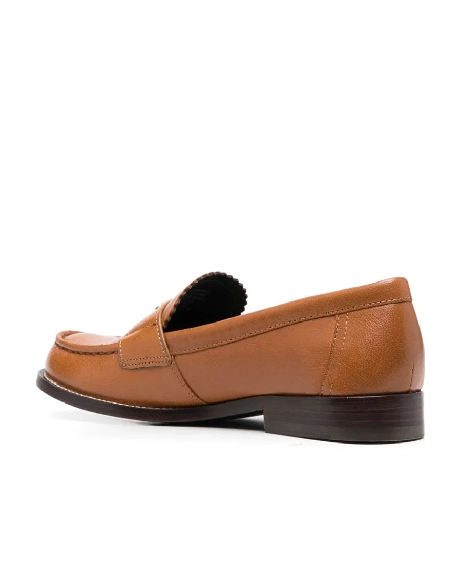 Tory Burch Classic Logo Plaque Loafers