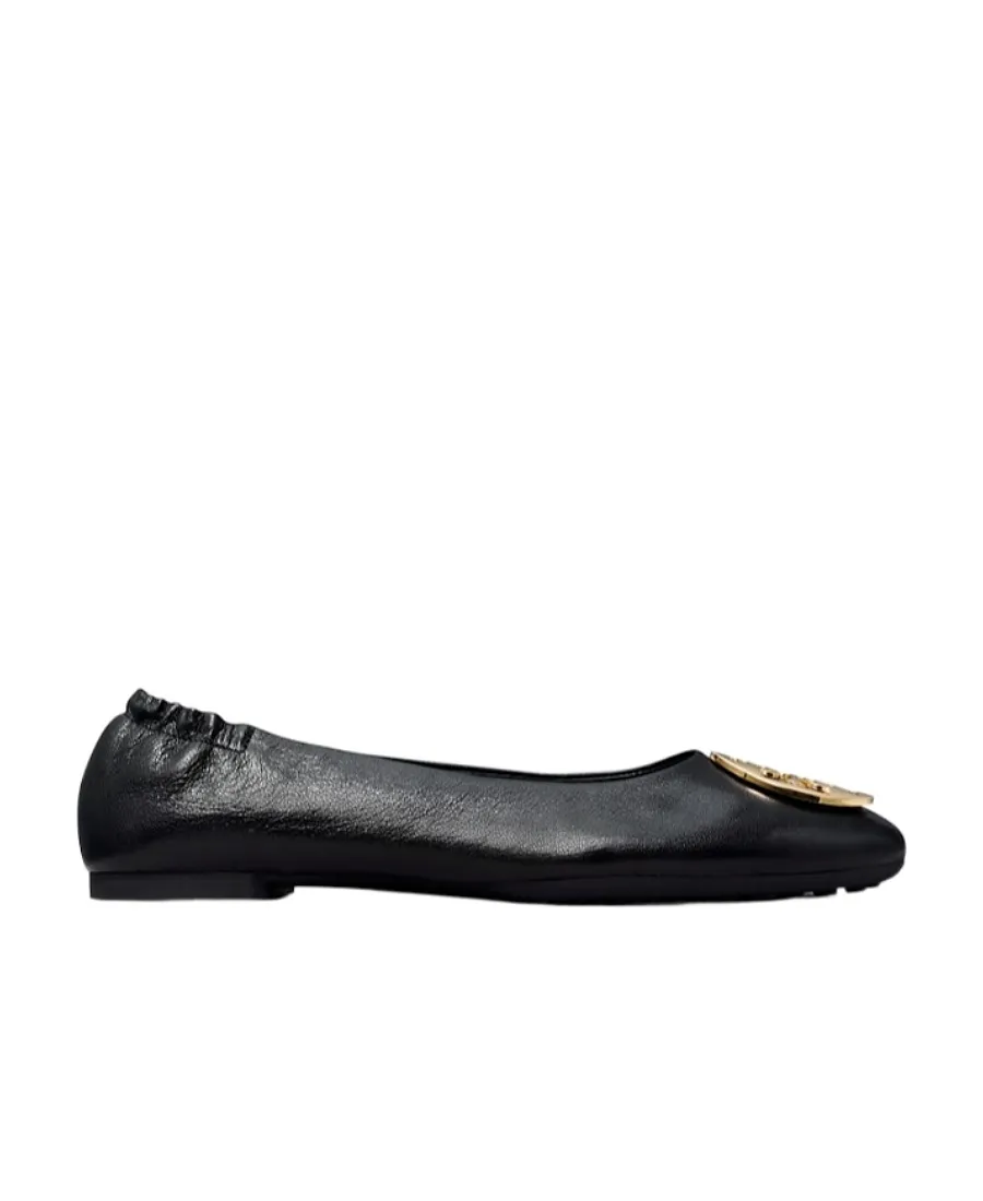 Tory Burch Claire Logo Plaque Ballerinas
