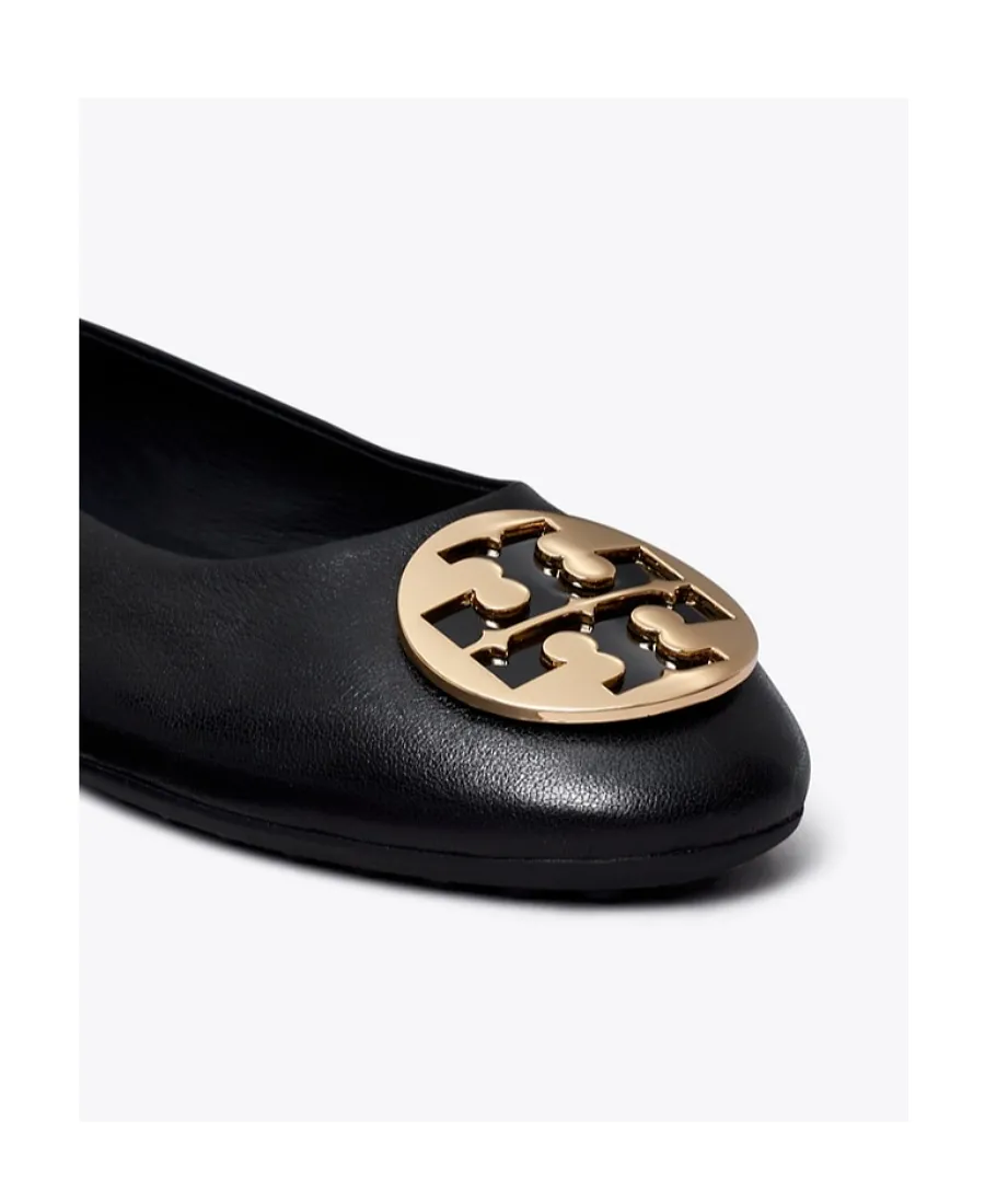 Tory Burch Claire Logo Plaque Ballerinas