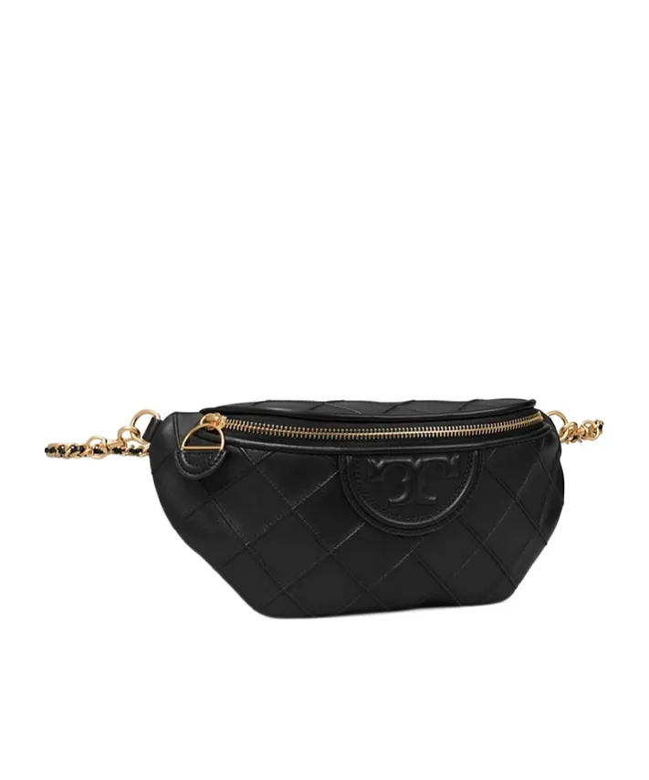 Tory Burch Fleming Logo Embossed Belt Bag