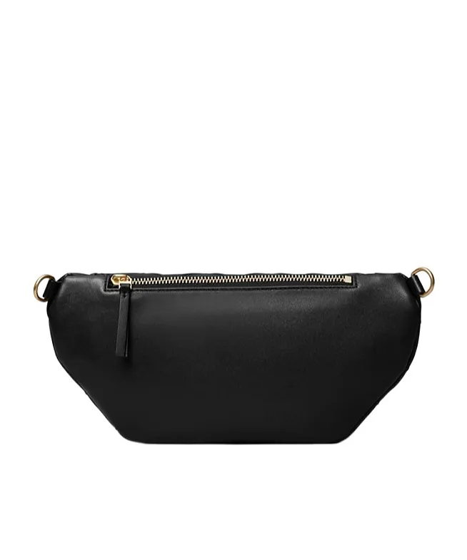 Tory Burch Fleming Logo Embossed Belt Bag