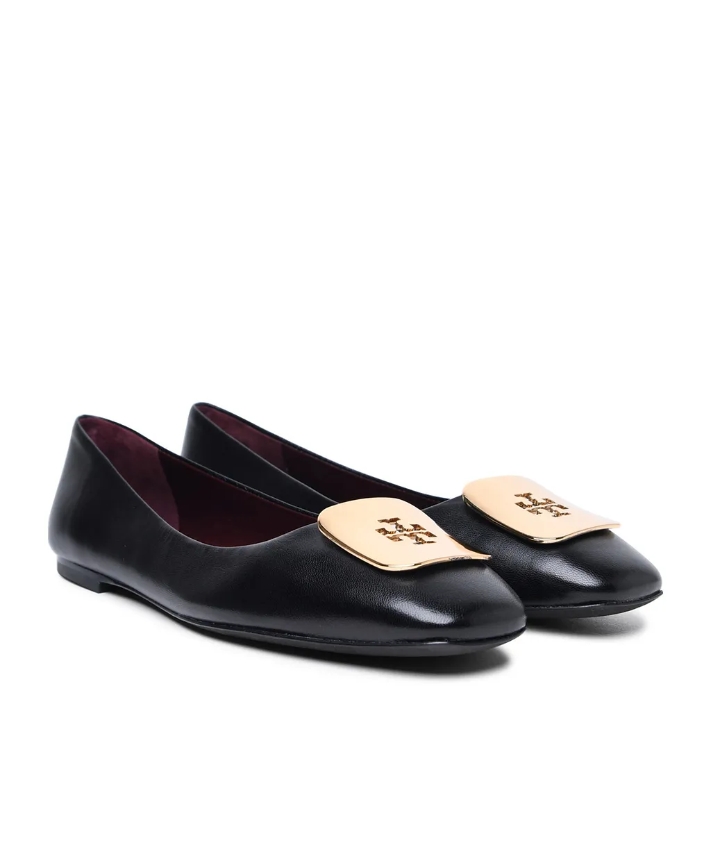 Tory Burch Double-T Slip-On Ballerina Shoes