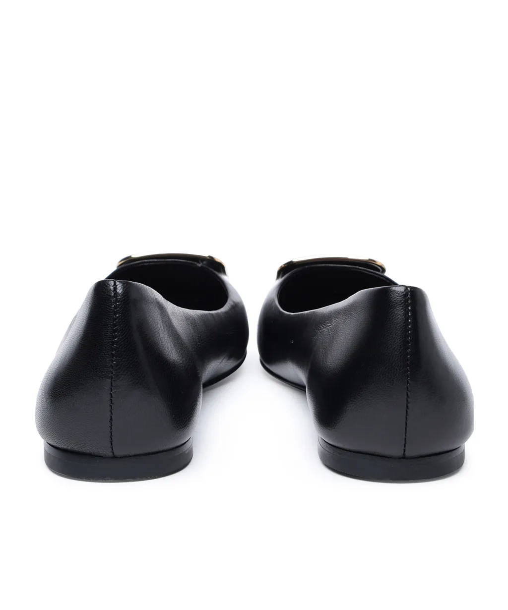 Tory Burch Double-T Slip-On Ballerina Shoes