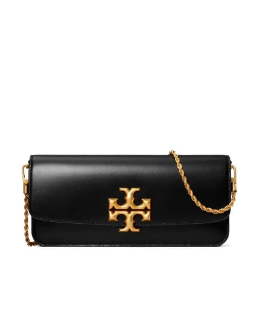 Tory Burch Eleanor Logo Plaque Clutch Bag