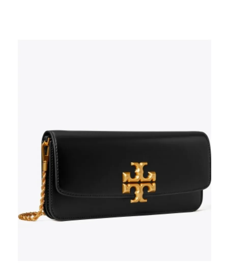 Tory Burch Eleanor Logo Plaque Clutch Bag