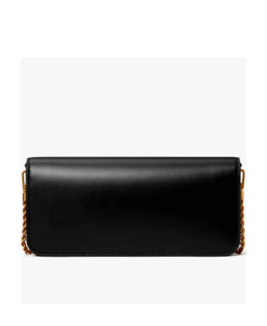 Tory Burch Eleanor Logo Plaque Clutch Bag