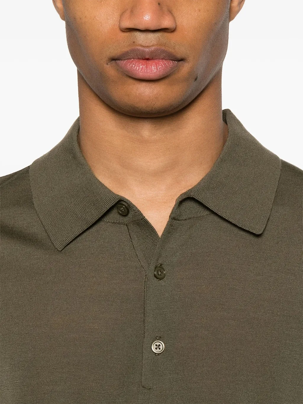 Wool Polo Shirt