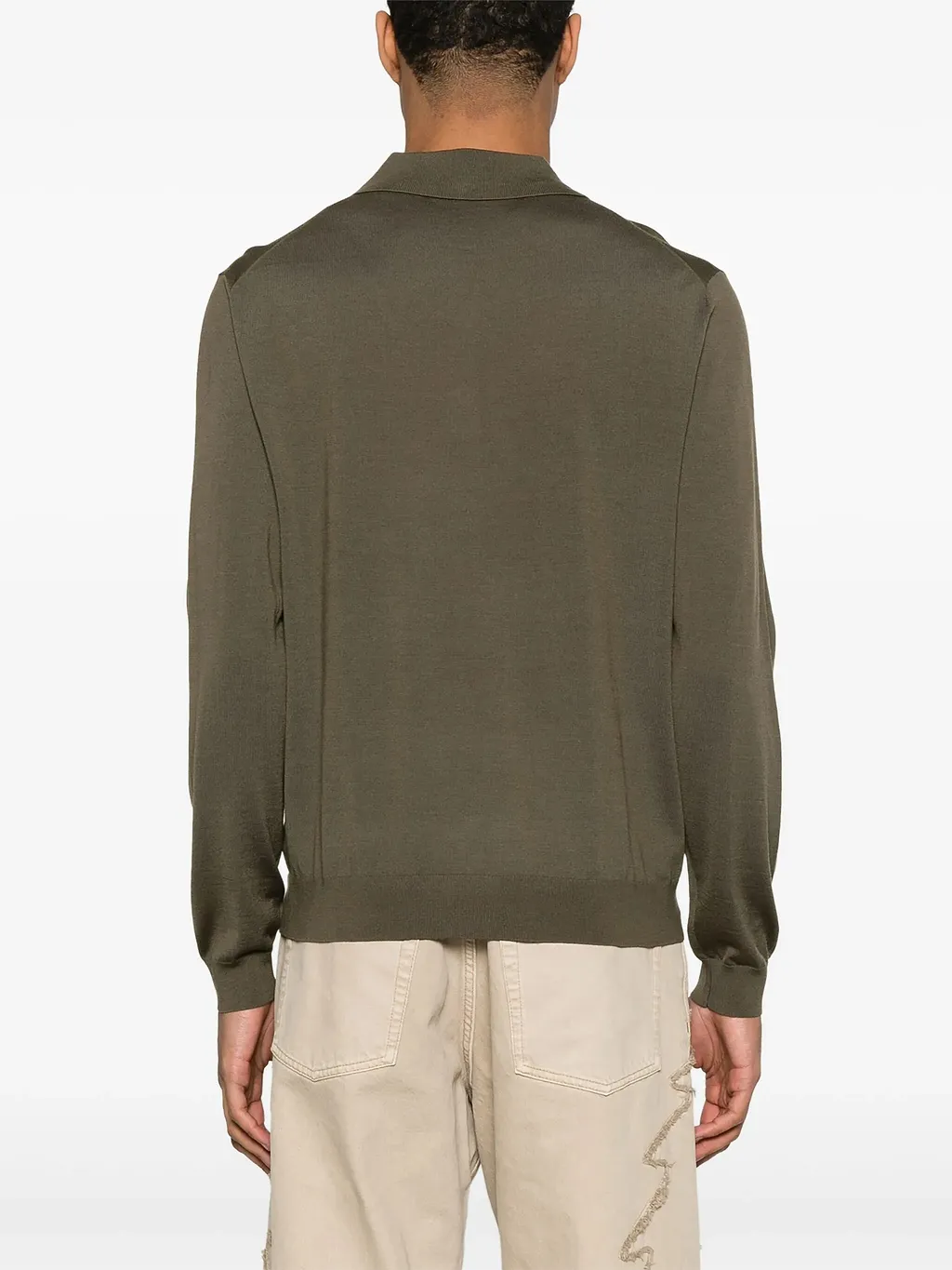 Wool Polo Shirt