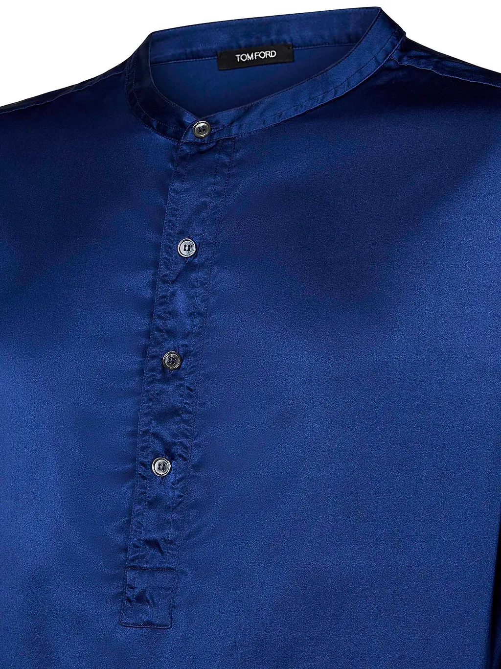 Tom Ford Long-Sleeved Half Buttoned Pyjama Shirt