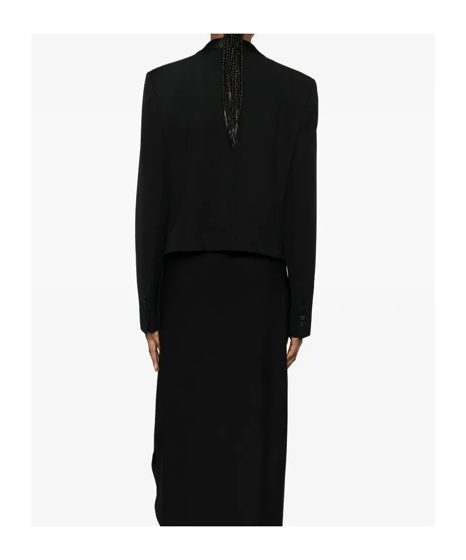 Tom Ford Long Sleeved Satin-Trim Blazer
