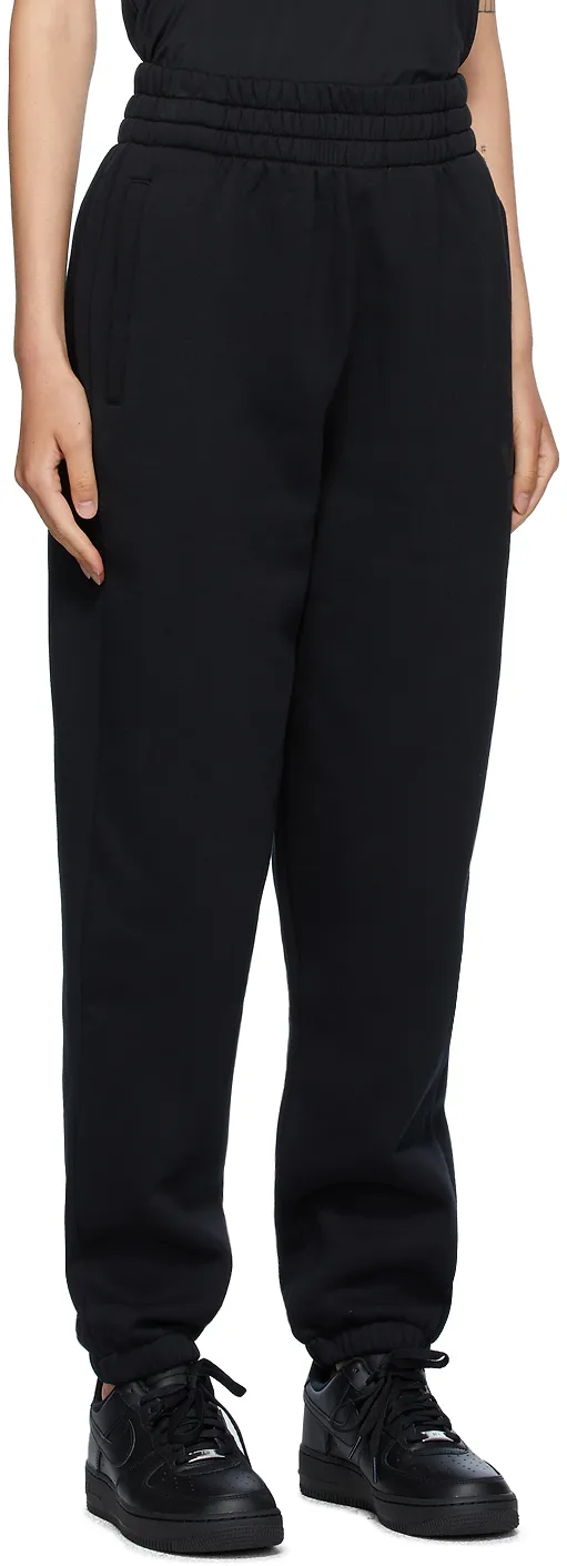 Alexander Wang Logo Printed Elasticated Waist Pants