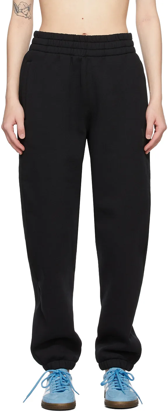 Alexander Wang Logo Printed Elasticated Waist Pants