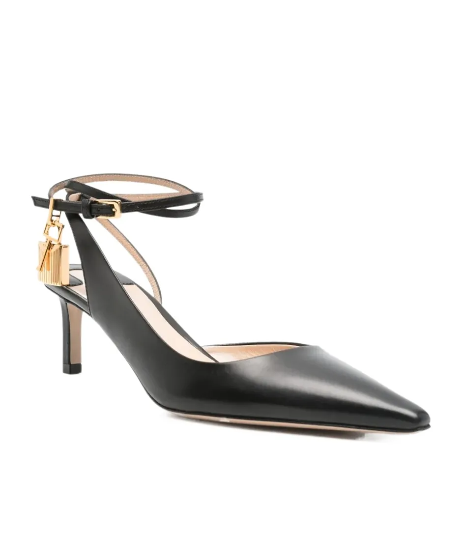 Tom Ford Padlock Heeled Pumps