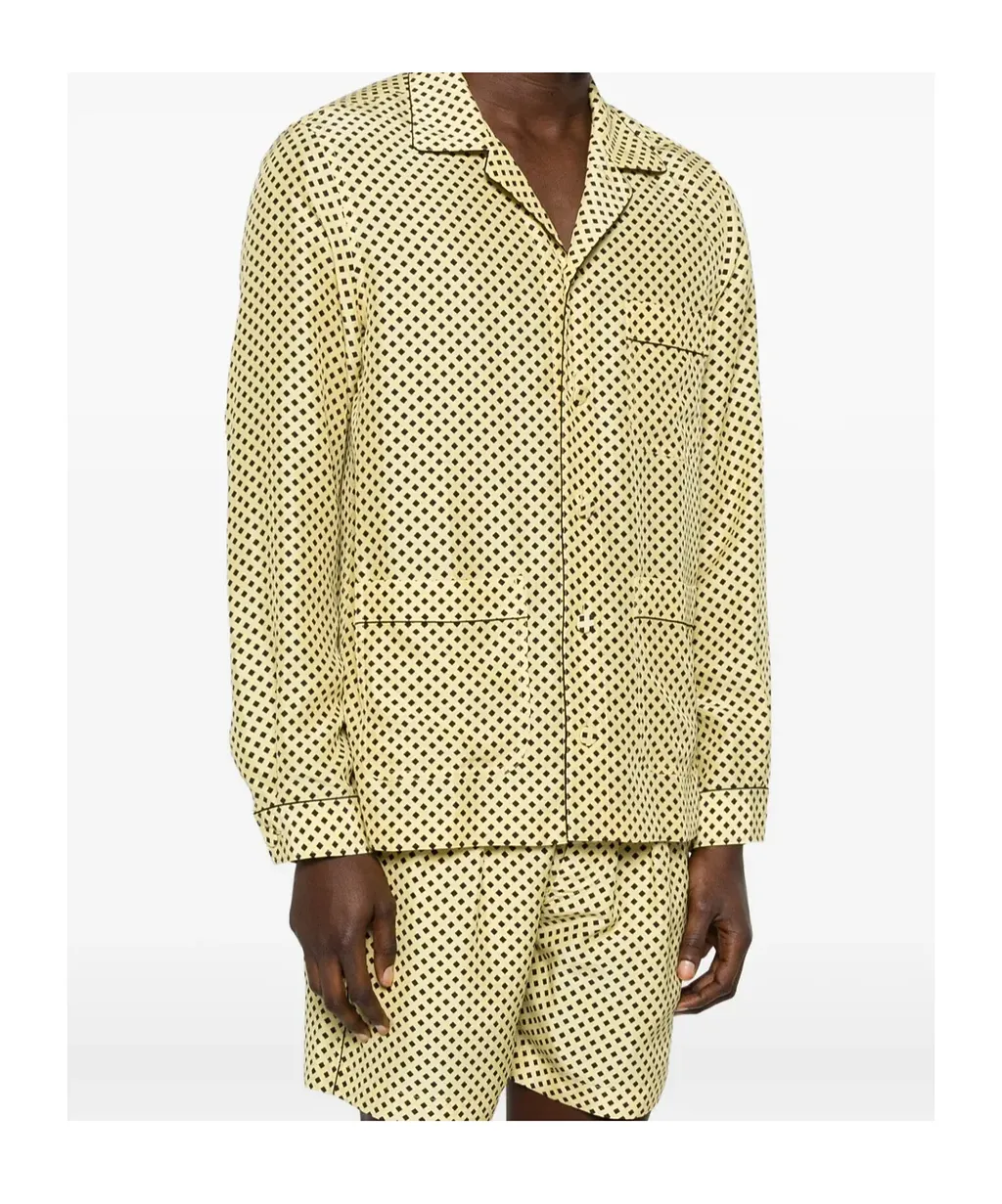 Tom Ford Patterned Long-Sleeved Shirt