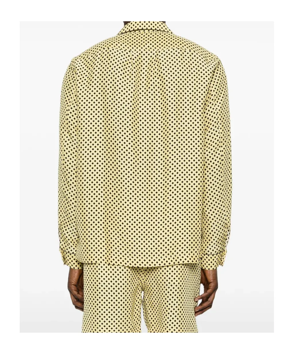 Tom Ford Patterned Long-Sleeved Shirt