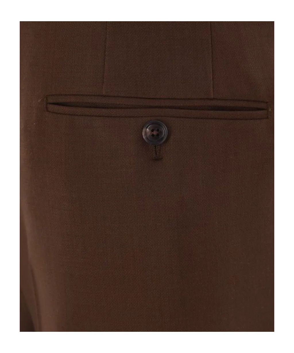 Tom Ford Pleated Straight-Leg Trousers