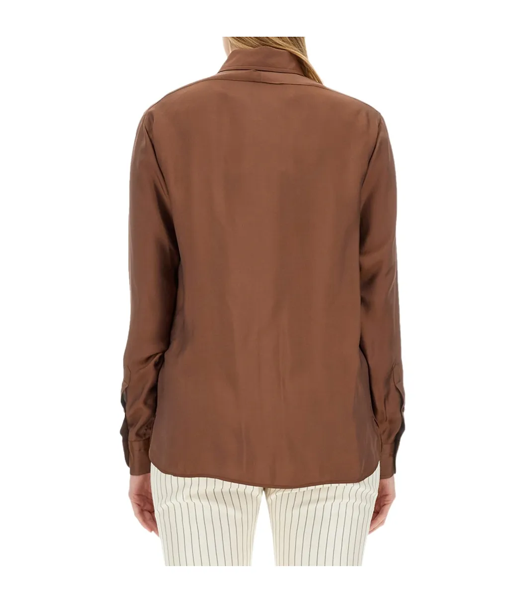 Tom Ford Pleated Long-Sleeved Shirt