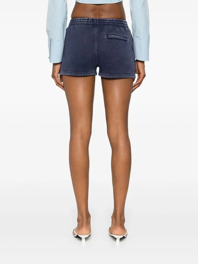 Embossed-Logo Track Shorts