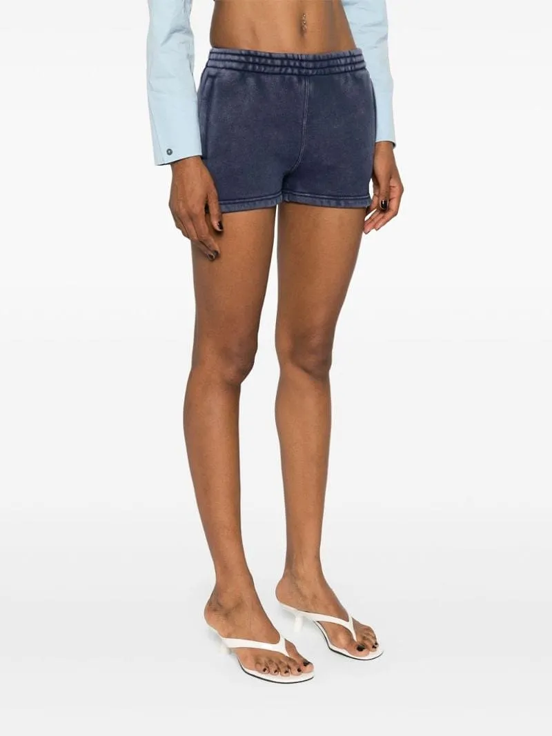 Embossed-Logo Track Shorts